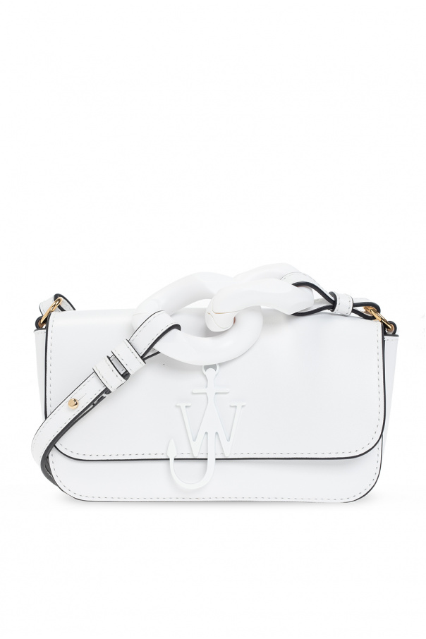 White Chain Baguette Anchor Shoulder Bag JW Anderson Vitkac GB